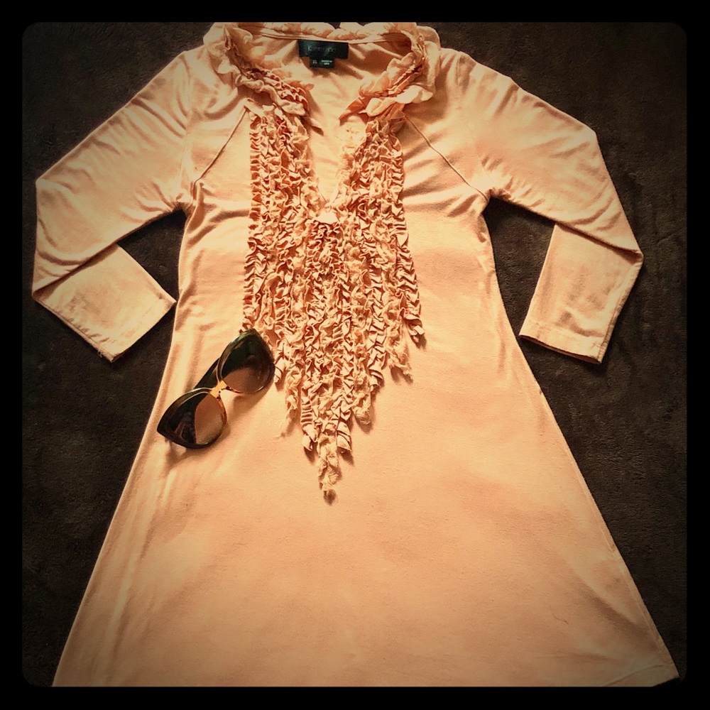 Karen Kane Ruffle Dress